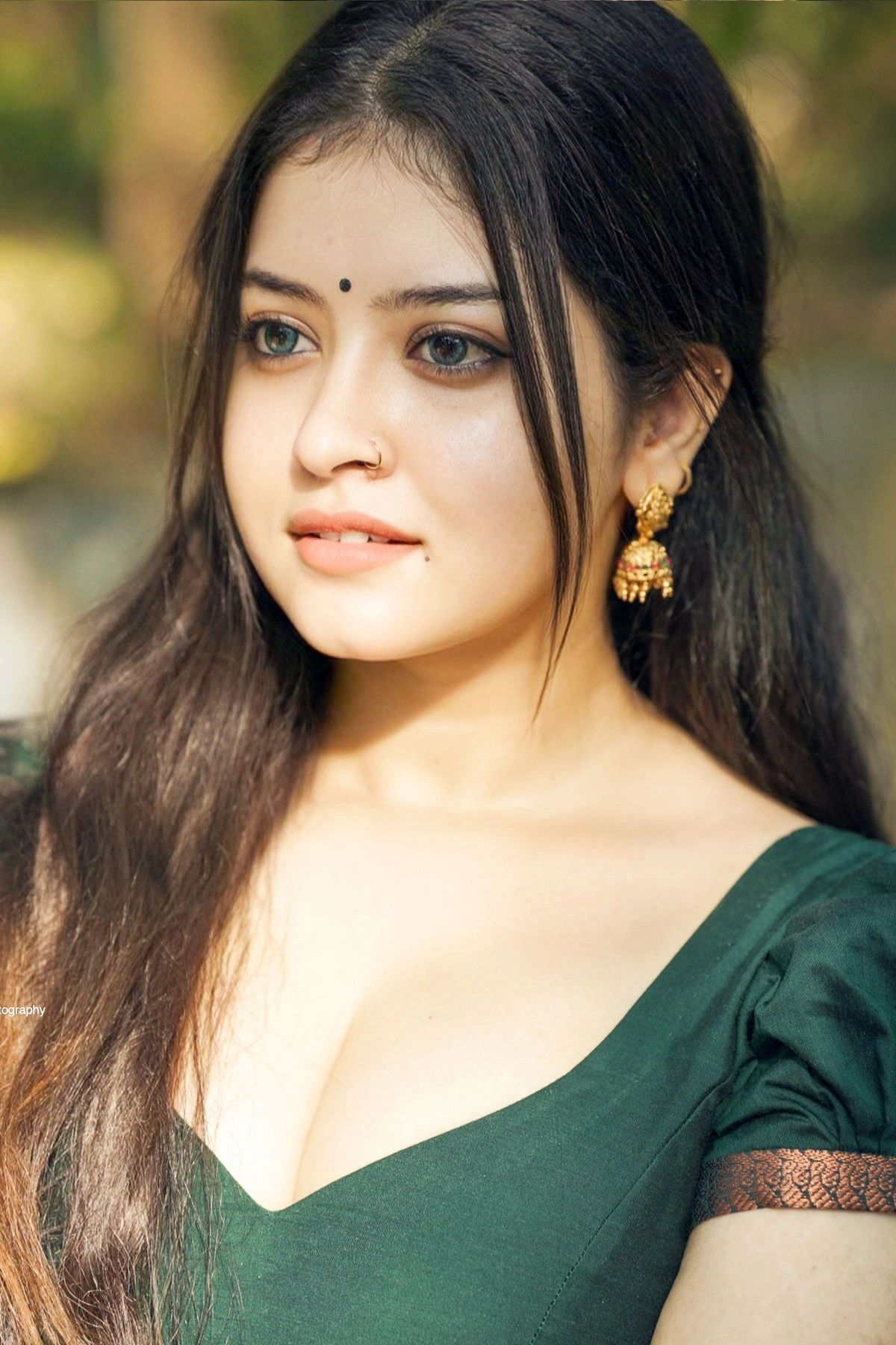 Golden Hour Magic: Gopika Keerthy in Saree Photoshoot by Abhi Ajay