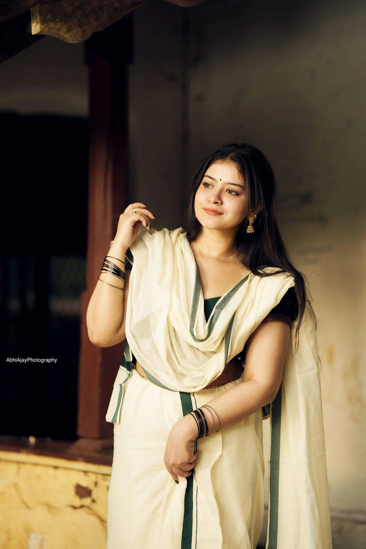 Abhi Ajay Masterpiece: Gopika Keerthy in a Traditional Kerala Saree