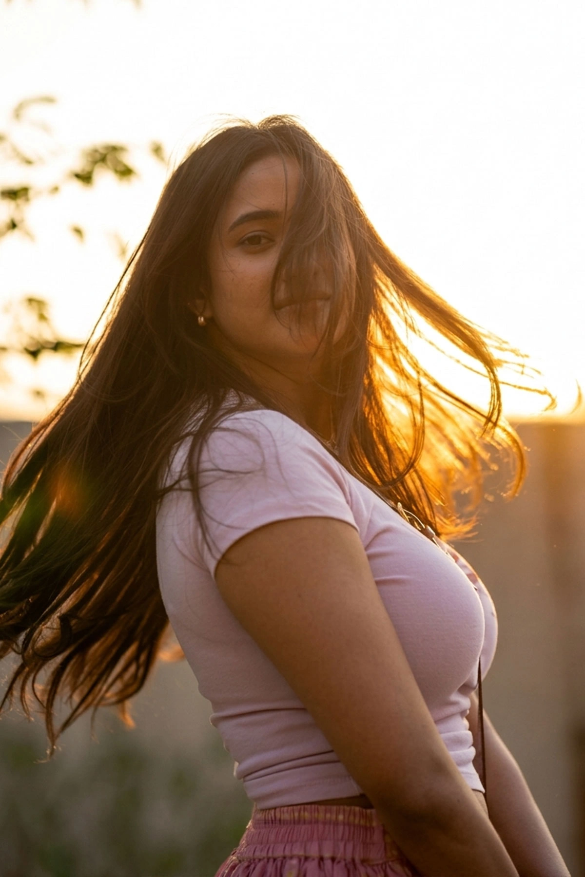 Manika Chikkala Radiates Joy in Golden Hour Boho Photoshoot