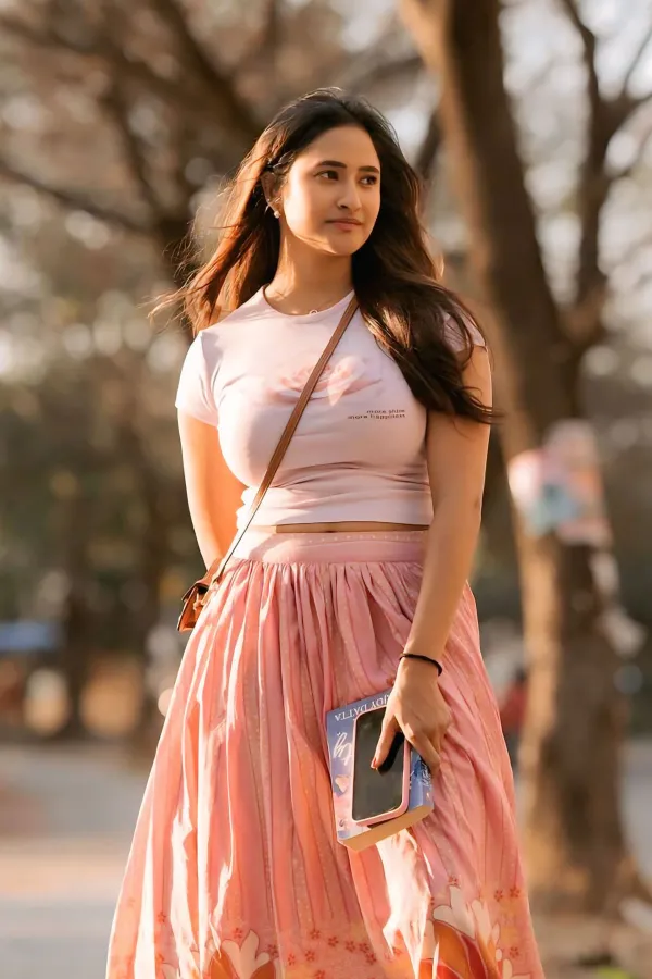 Manika Chikkala Stuns in Boho Floral Skirt Photoshoot