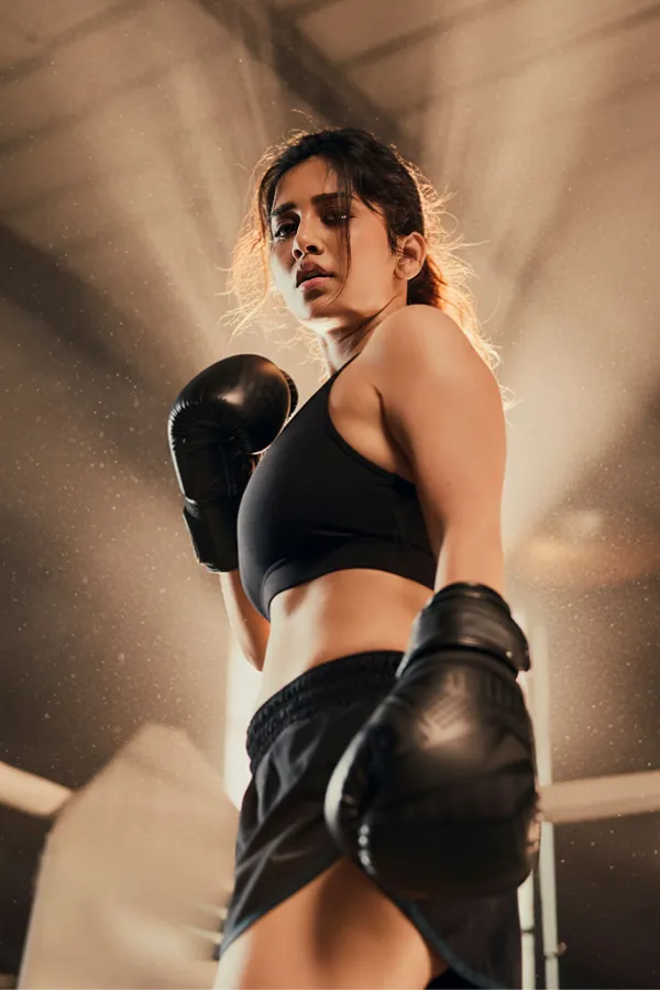 Nabha Natesh Shows Off Athletic Physique in She India Magazine
