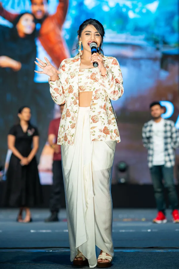 Style Breakdown: Nayan Sarika in Blazer Saree Fusion Ensemble