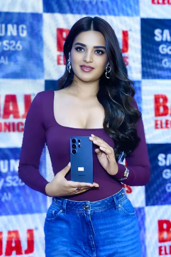 Get the Look: Nidhhi Agerwal in Power-Casual Denim and Bodysuit Style