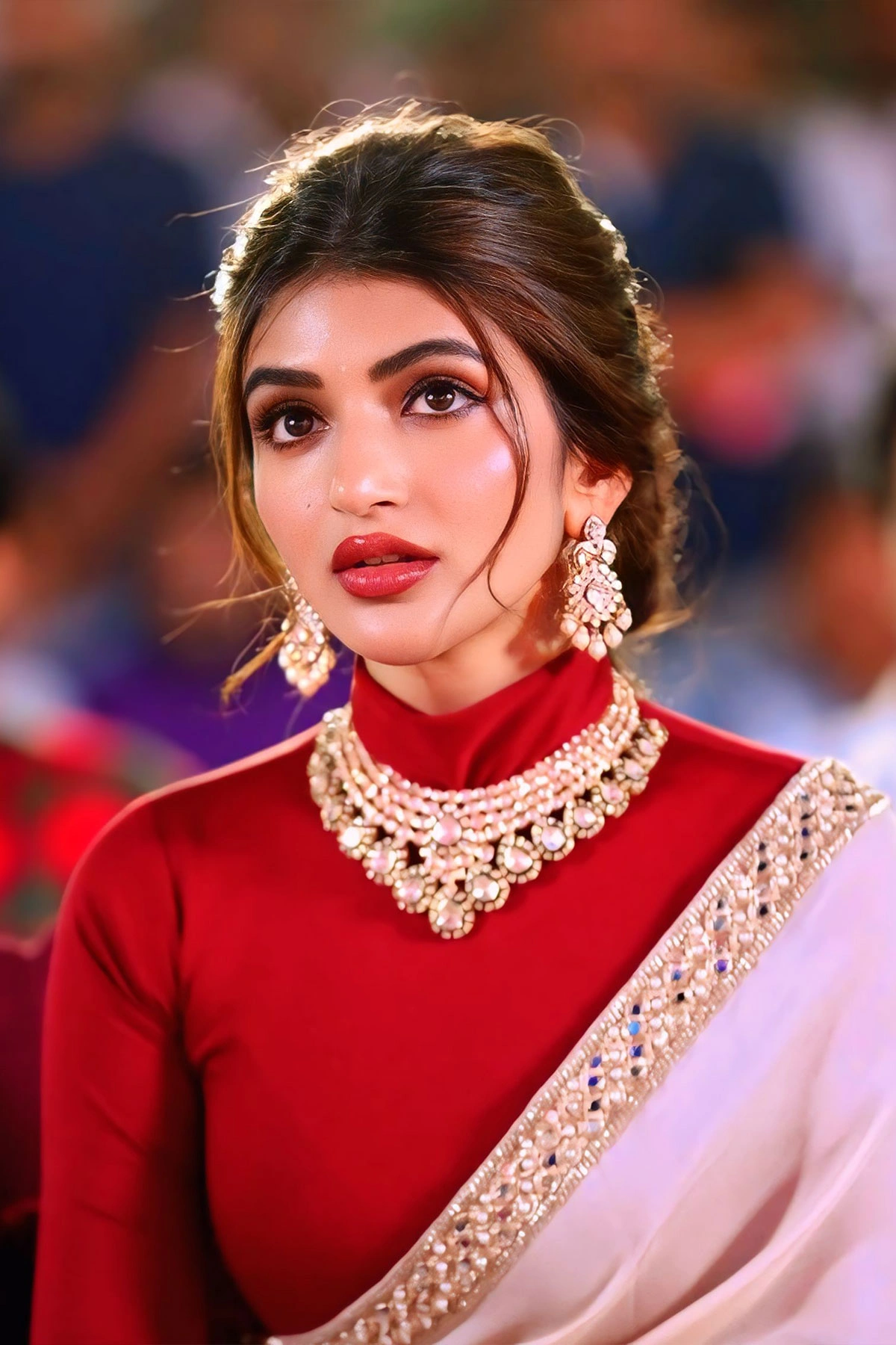 Sreeleela Stills From Ustaad Bhagat Singh Pre Release Event