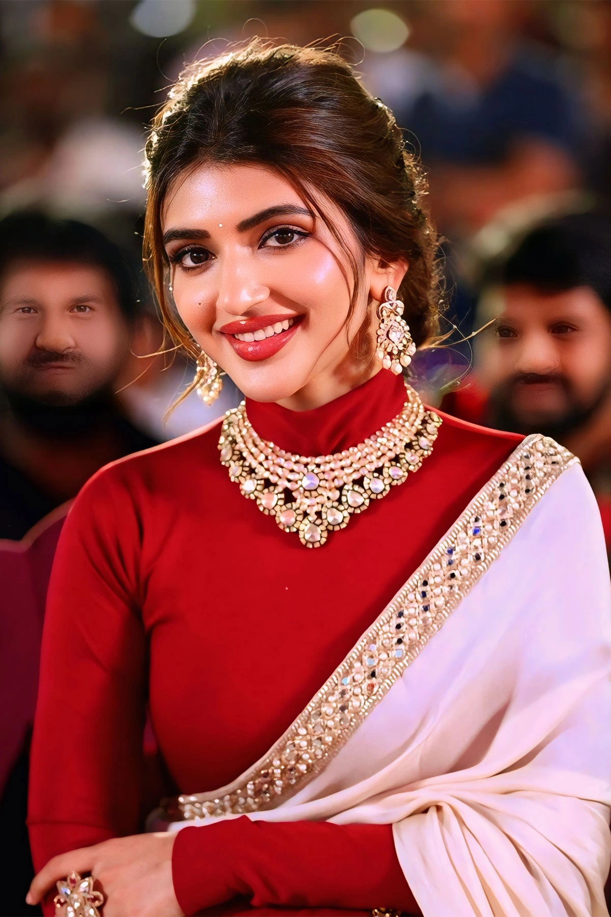 Ustaad Bhagat Singh Pre Release Event: Sreeleela Saree Look Goes Viral