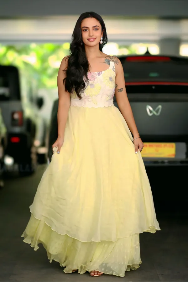 Viral Photos: Malavika Nair's Breezy Spring Style for Biker Promo