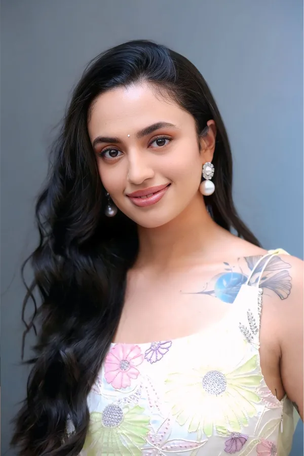 Malavika Nair Brings Spring Energy to Biker Movie Promotions