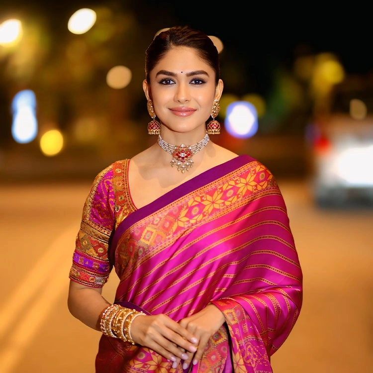 Mrunal Thakur Stills at Dacoit Movie Pre Release Event