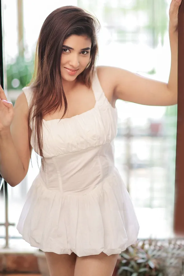 Pragya Nagra White Dress Photoshoot Gallery | High-Quality Stills